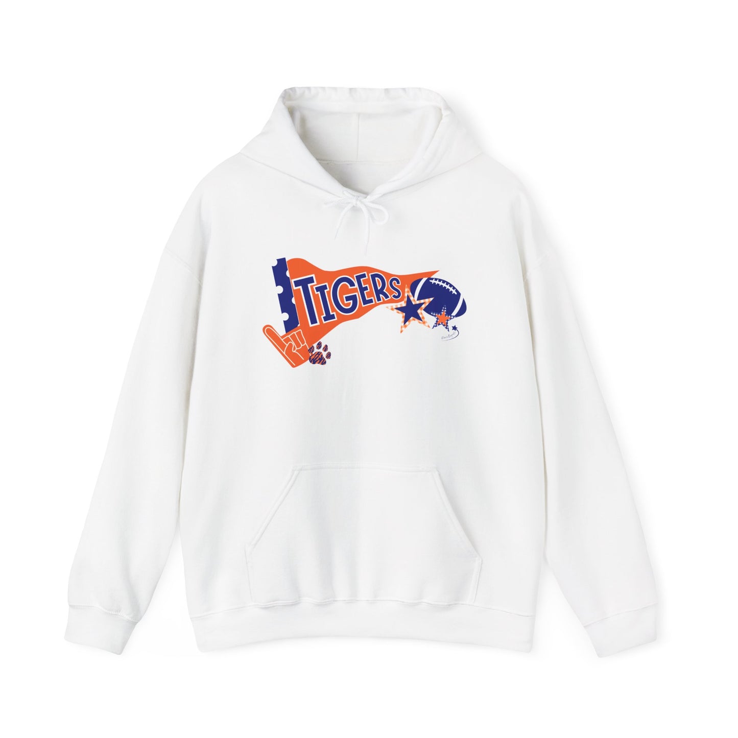 TIGERS AU pennant Hooded Sweatshirt