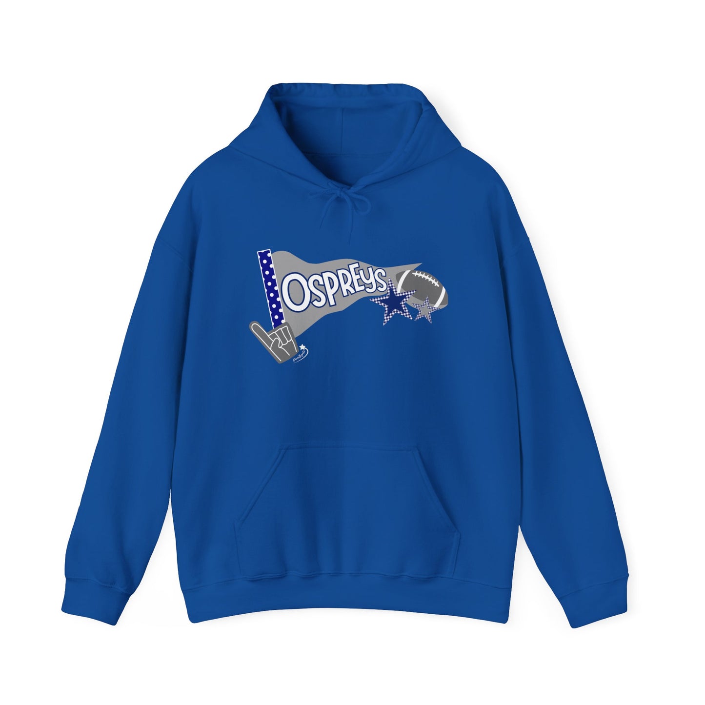 OSPREYS pennant Hooded Sweatshirt