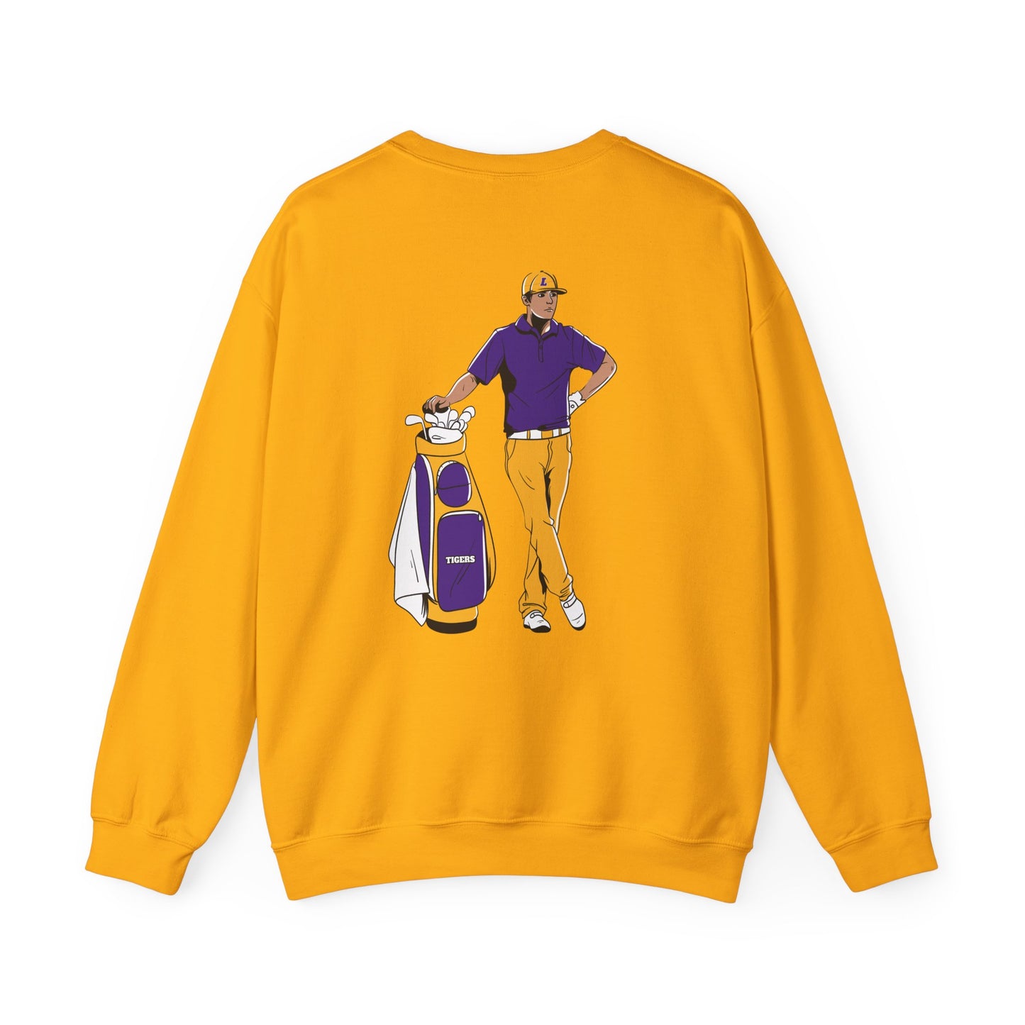 TIGERS Golf Guy Crewneck Sweatshirt