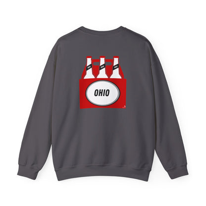 OHIO beer bottle Crewneck Sweatshirt