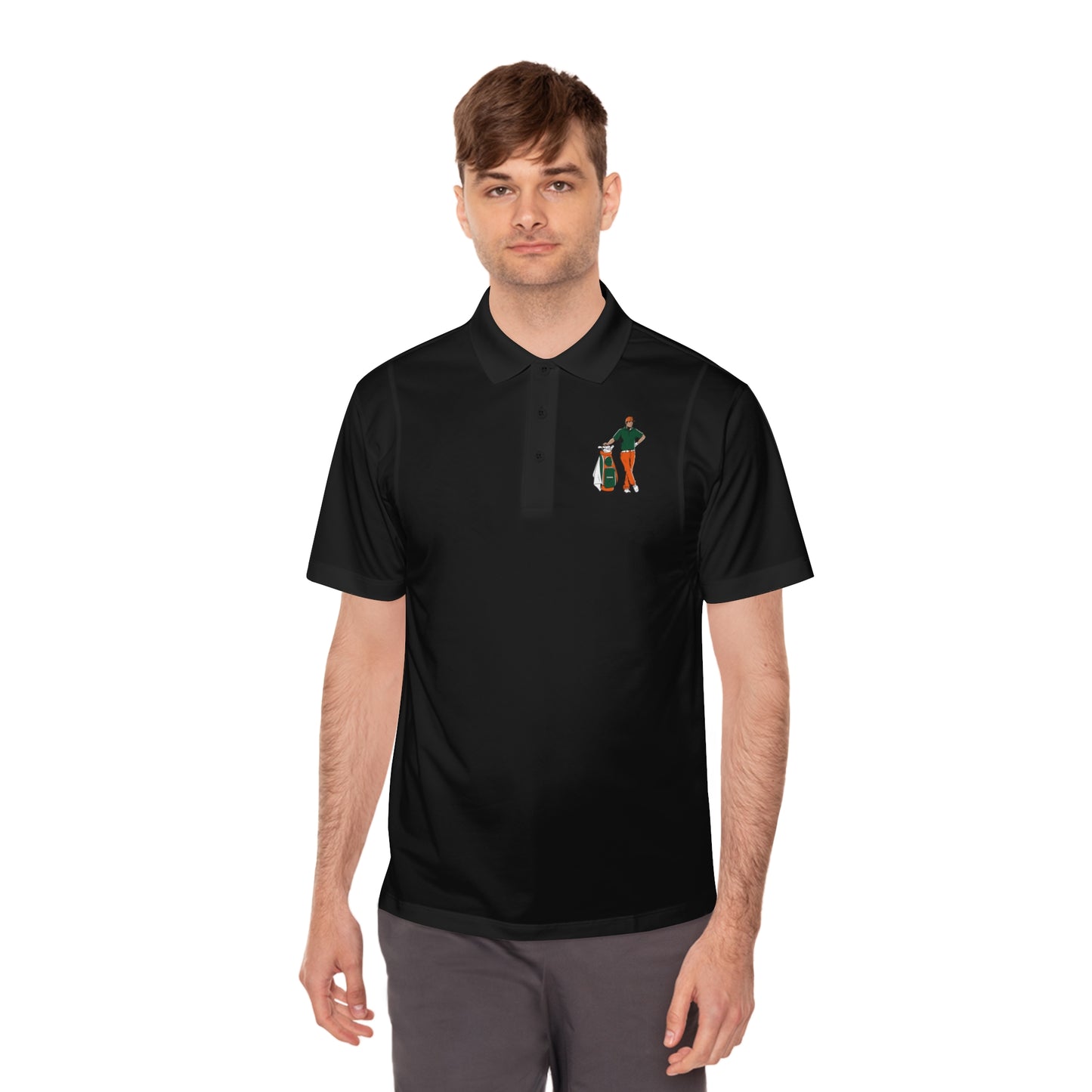 CANES Golf Guy Polo Shirt