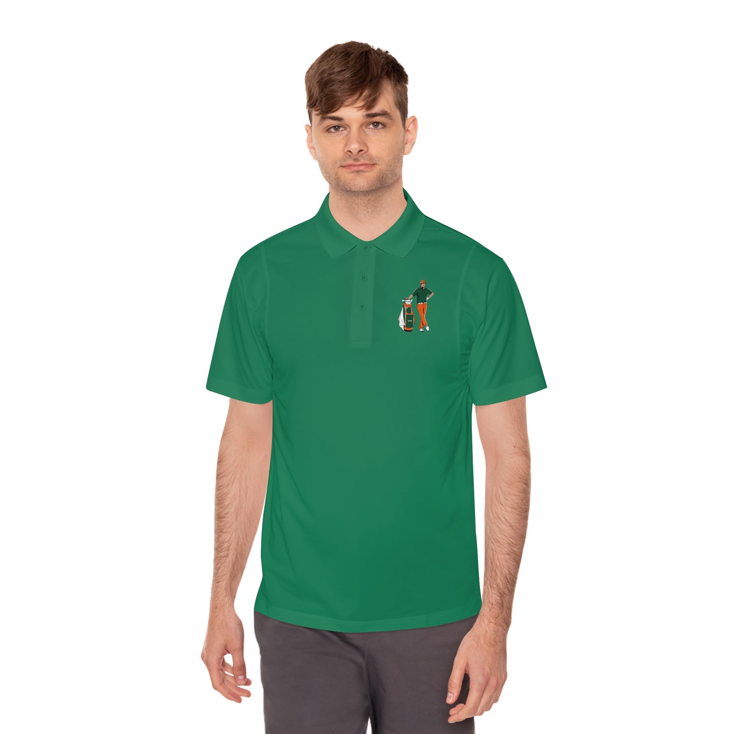 CANES Golf Guy Polo Shirt