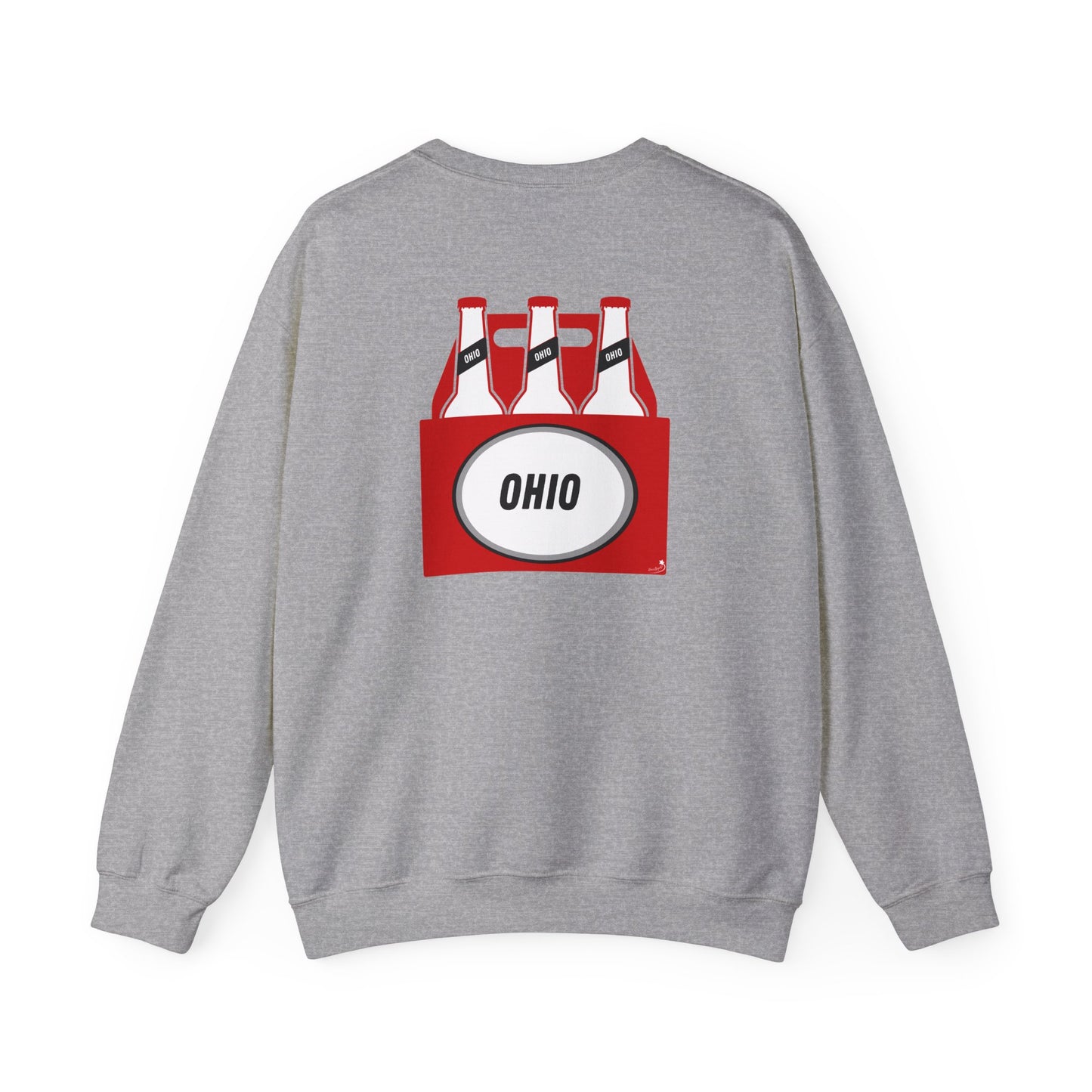 OHIO beer bottle Crewneck Sweatshirt