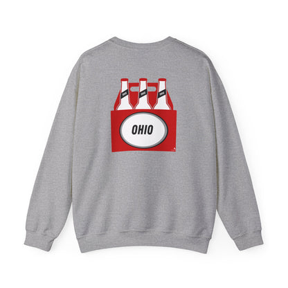 OHIO beer bottle Crewneck Sweatshirt