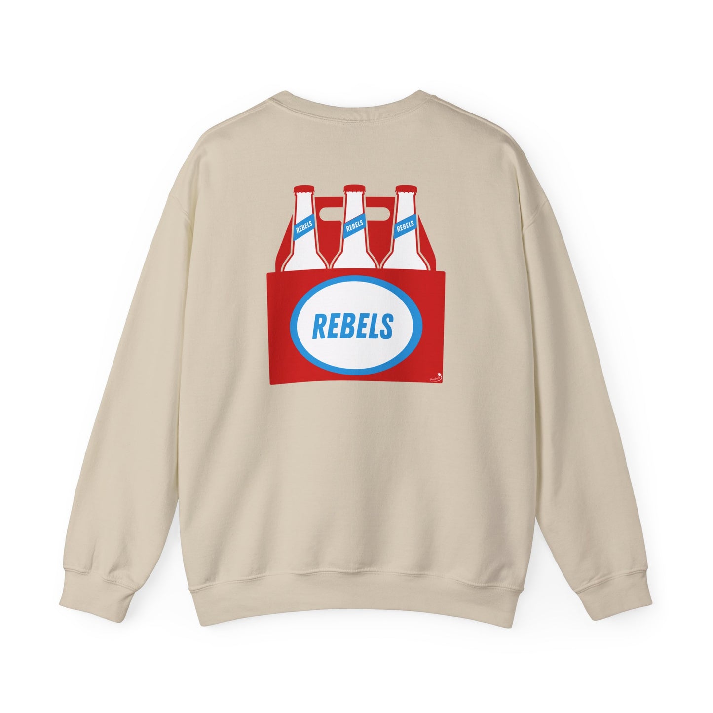 REBELS beer bottle Crewneck Sweatshirt