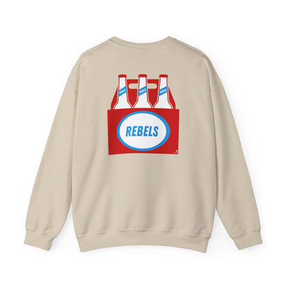 REBELS beer bottle Crewneck Sweatshirt