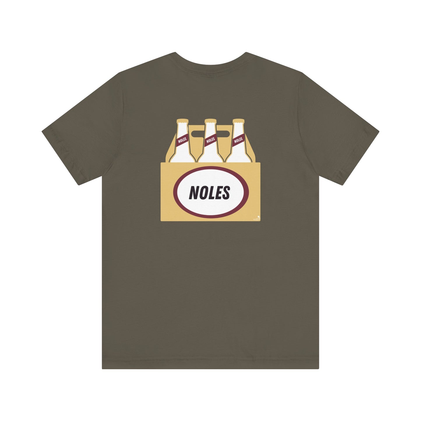 NOLES beer bottle t-shirt