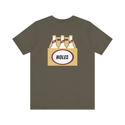 NOLES beer bottle t-shirt