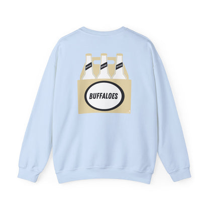 BUFFALOES beer bottle Crewneck Sweatshirt