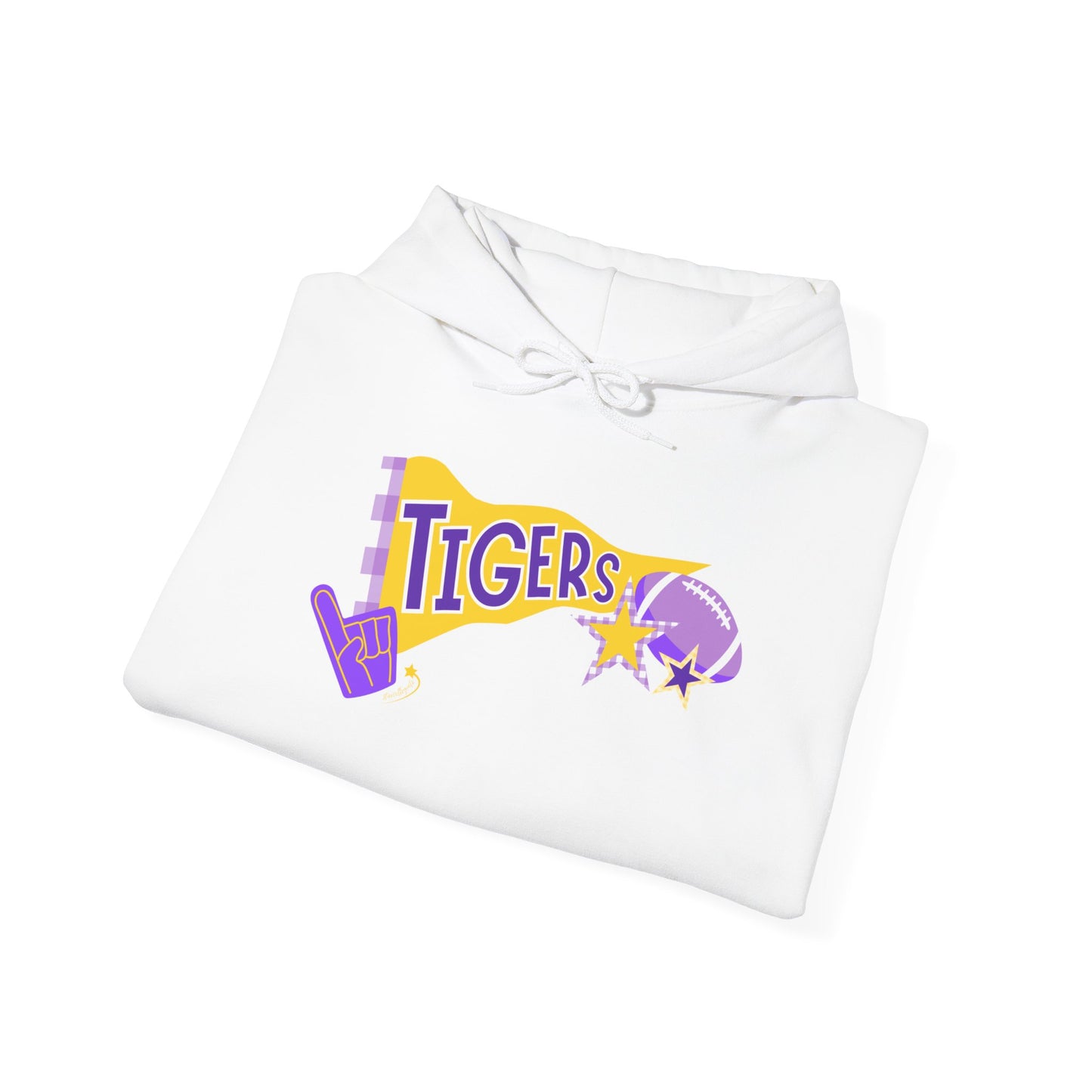 Tigers pennant Hooded Sweatshirt