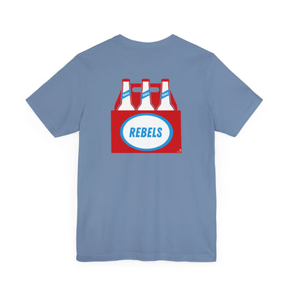 REBELS beer bottle t-shirt