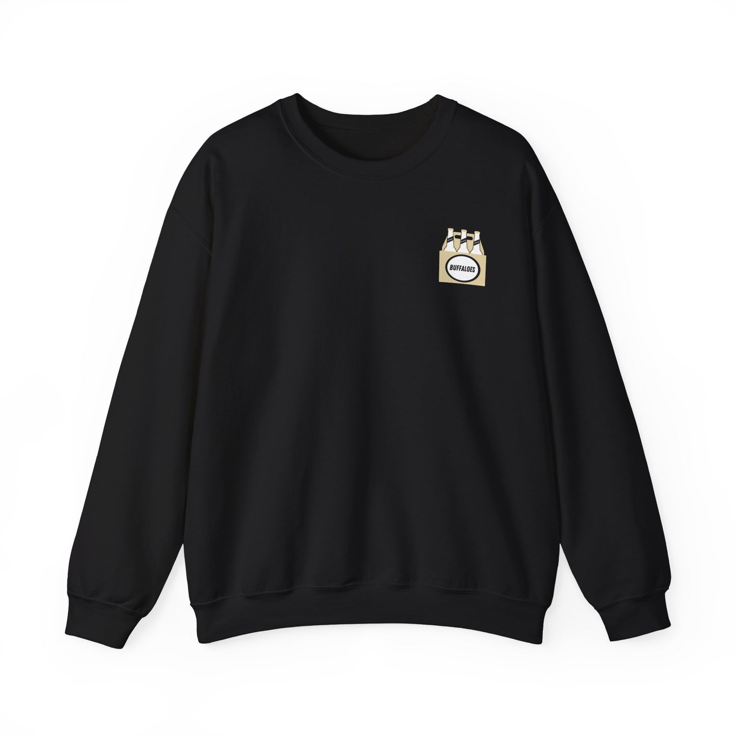 BUFFALOES beer bottle Crewneck Sweatshirt