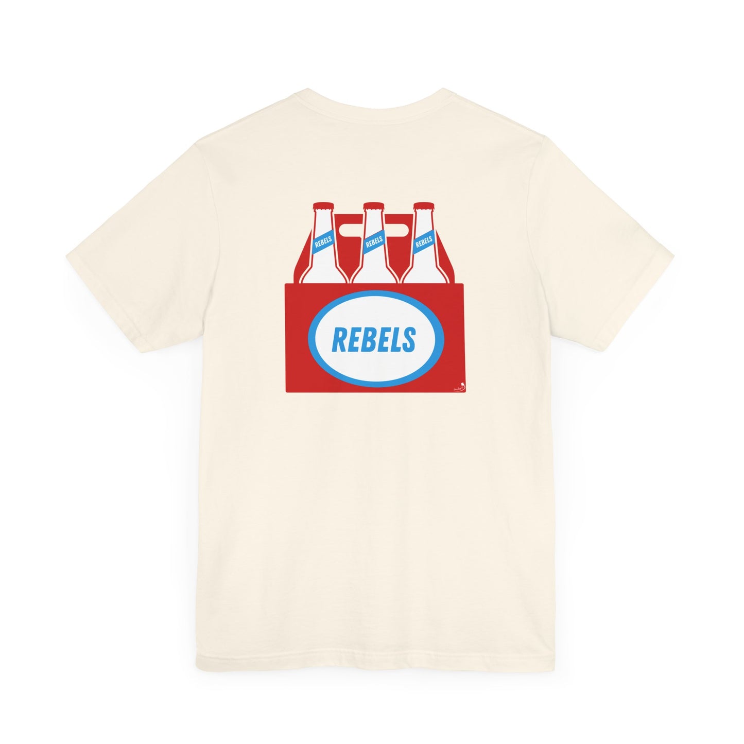 REBELS beer bottle t-shirt