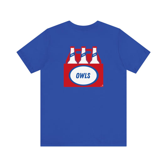 OWLS beer bottle t-shirt