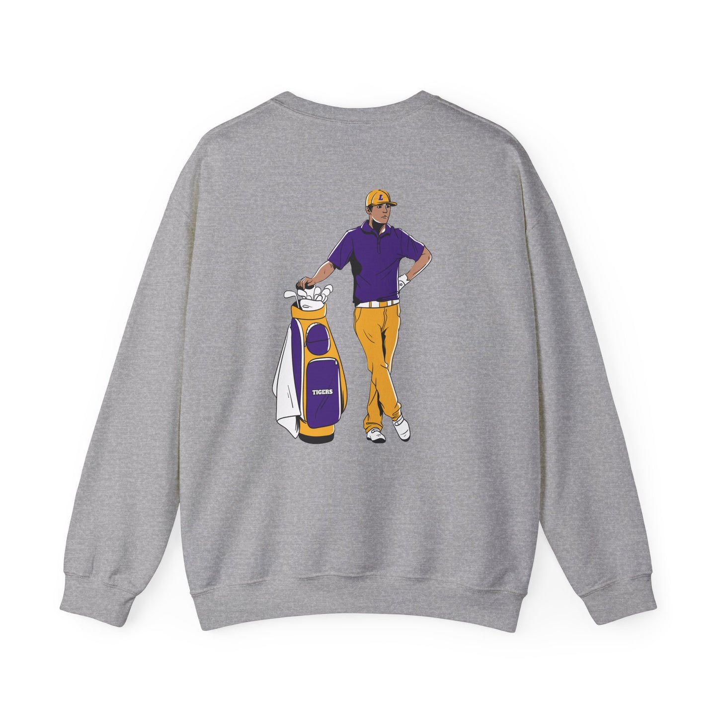 TIGERS Golf Guy Crewneck Sweatshirt