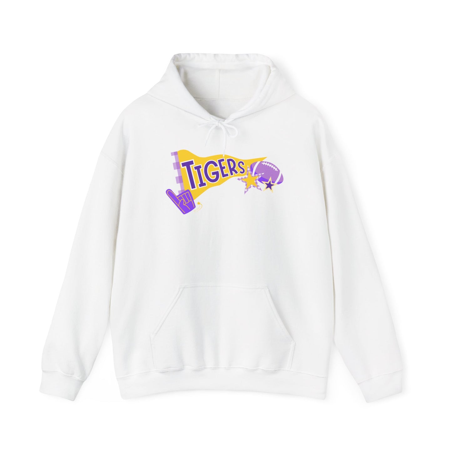 Tigers pennant Hooded Sweatshirt