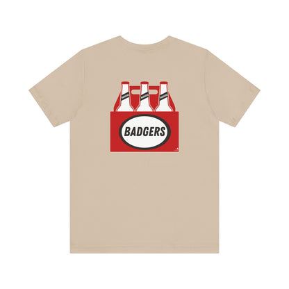 BADGERS beer bottle t-shirt