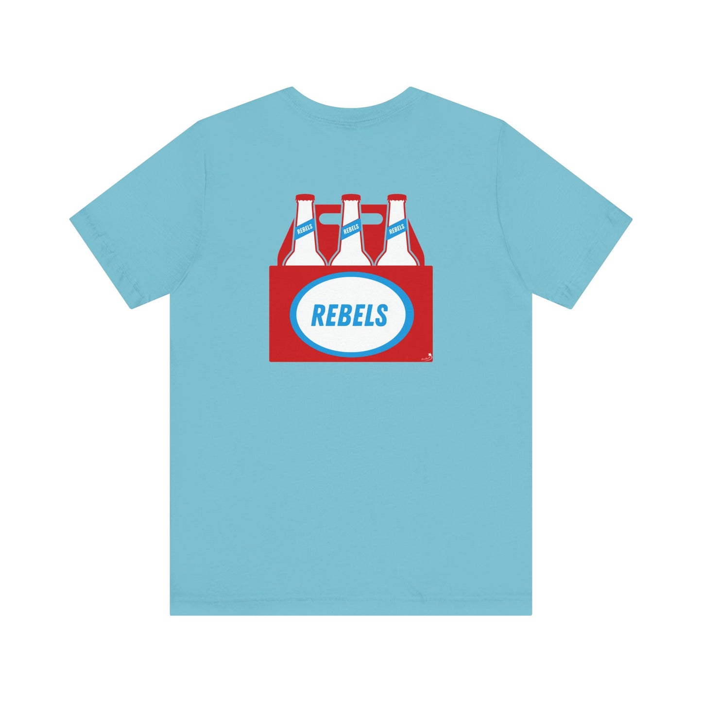 REBELS beer bottle t-shirt