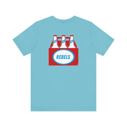 REBELS beer bottle t-shirt