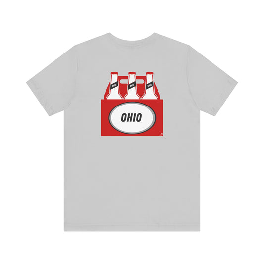 OHIO beer bottle t-shirt