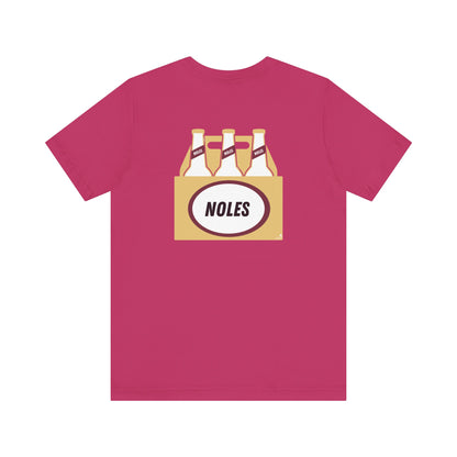 NOLES beer bottle t-shirt