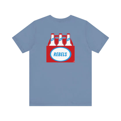 REBELS beer bottle t-shirt