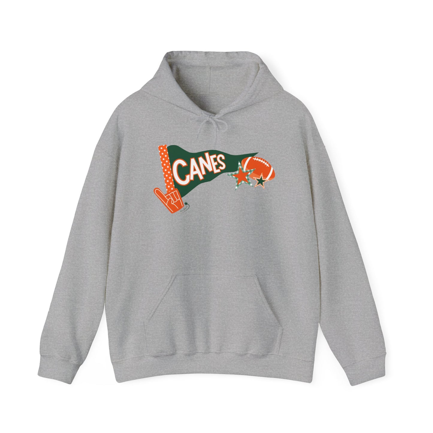 CANES pennant Hooded Sweatshirt