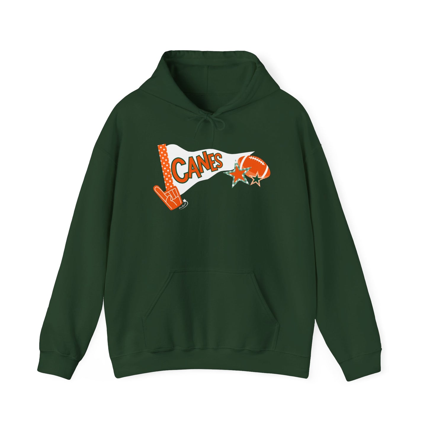 CANES pennant Hooded Sweatshirt