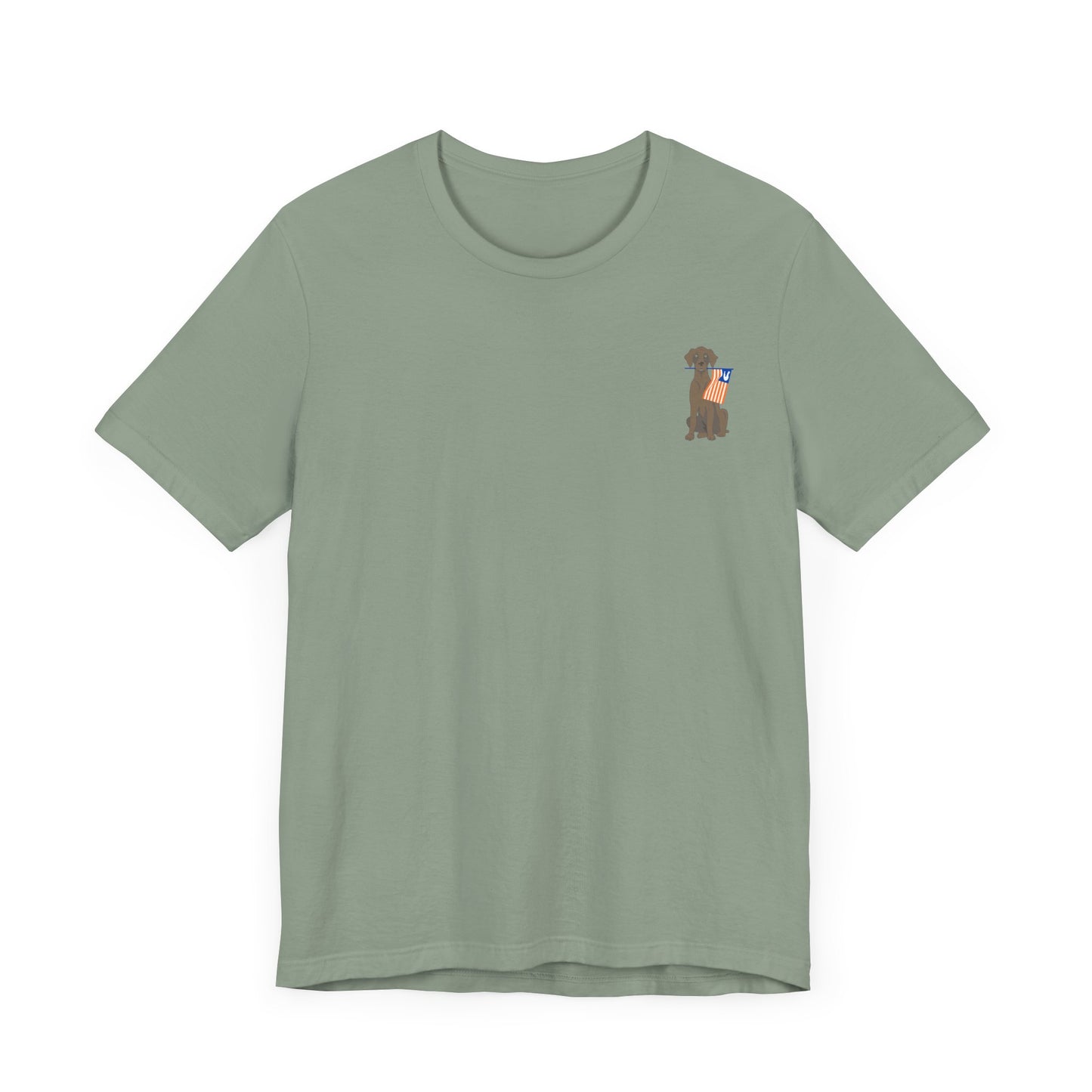 DOG Weimaraner gators Short Sleeve Tee