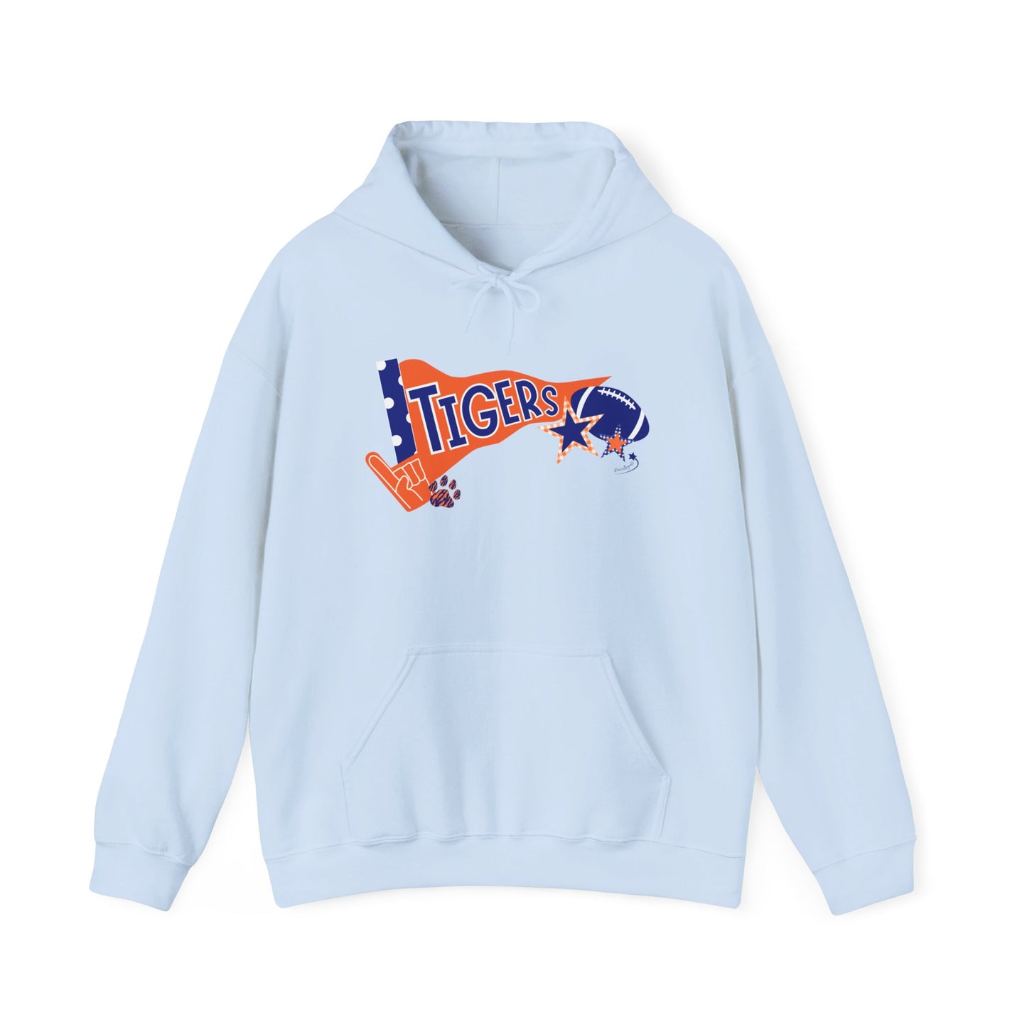 TIGERS AU pennant Hooded Sweatshirt