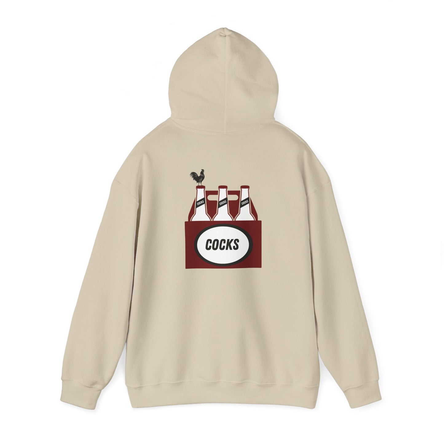 COCKS Beer Bottle Hooded Sweatshirt