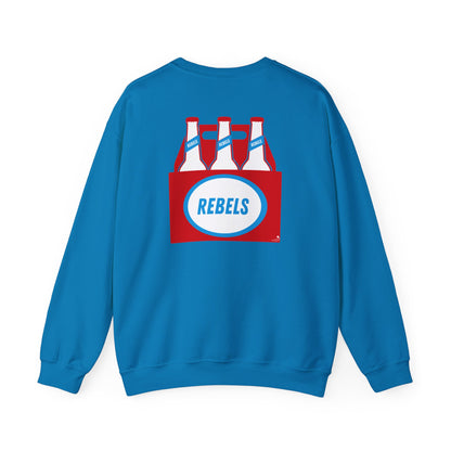 REBELS beer bottle Crewneck Sweatshirt