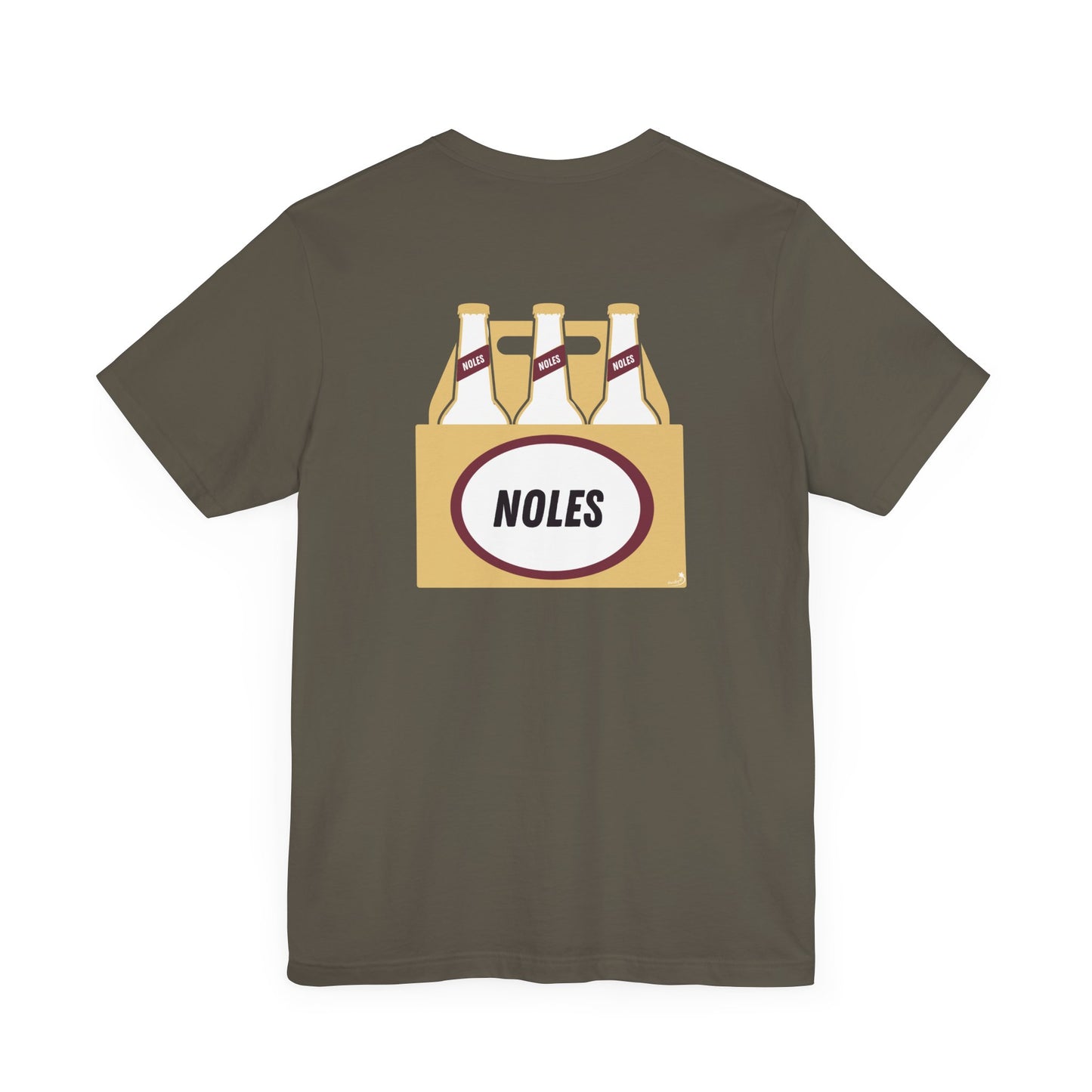 NOLES beer bottle t-shirt