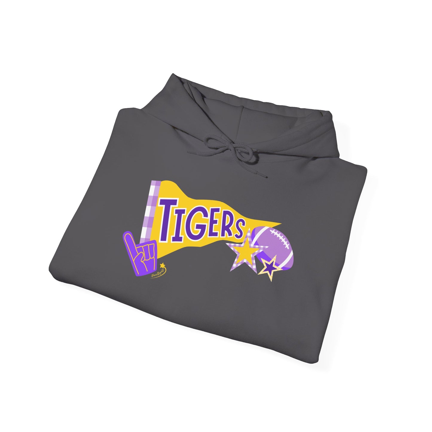 Tigers pennant Hooded Sweatshirt