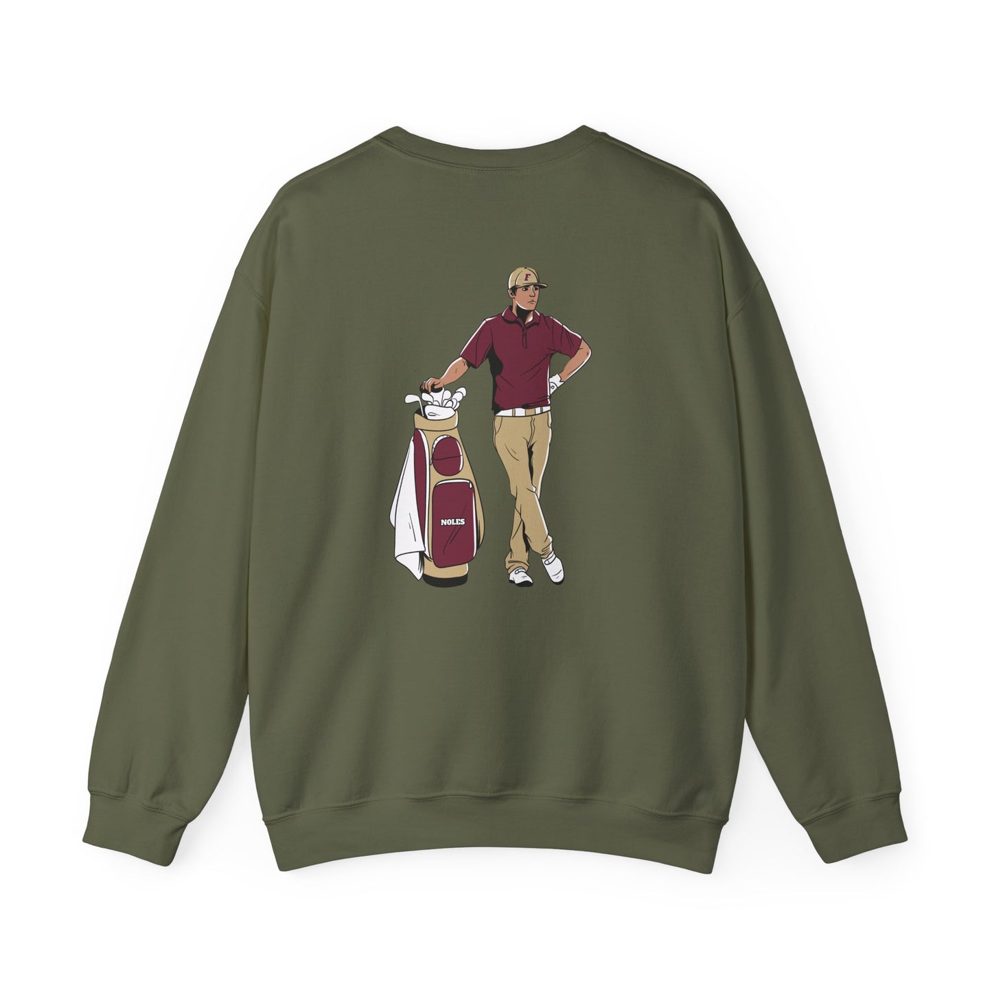 NOLES Golf Guy Crewneck Sweatshirt