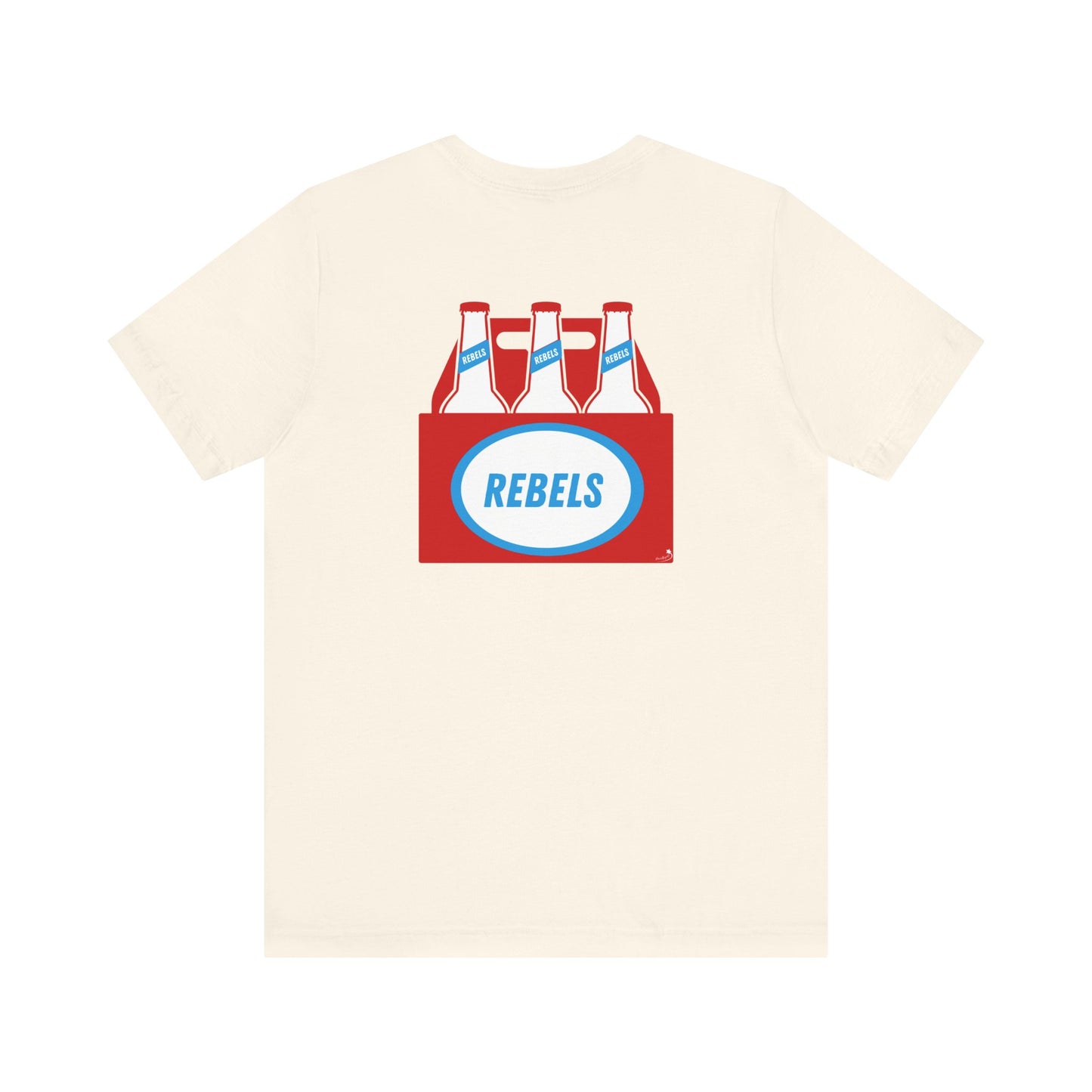 REBELS beer bottle t-shirt