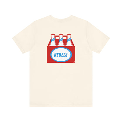 REBELS beer bottle t-shirt