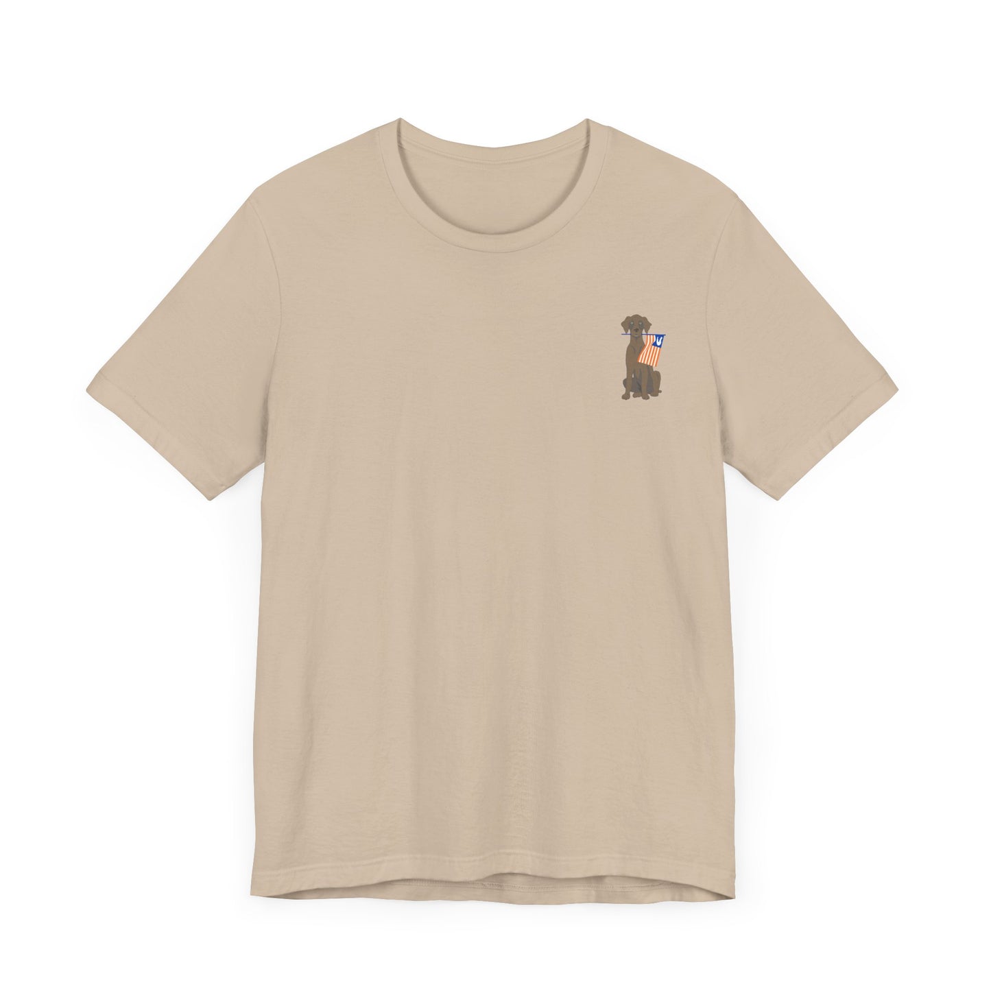 DOG Weimaraner gators Short Sleeve Tee