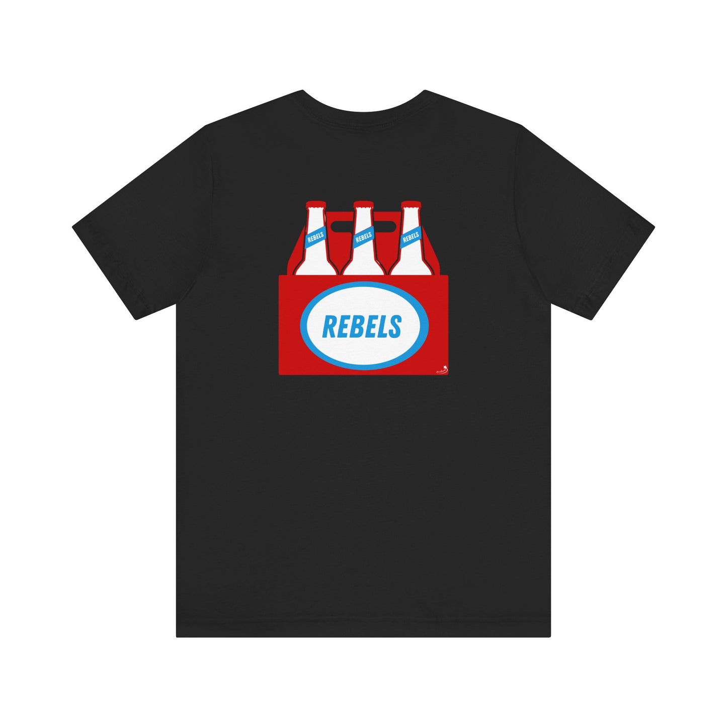 REBELS beer bottle t-shirt